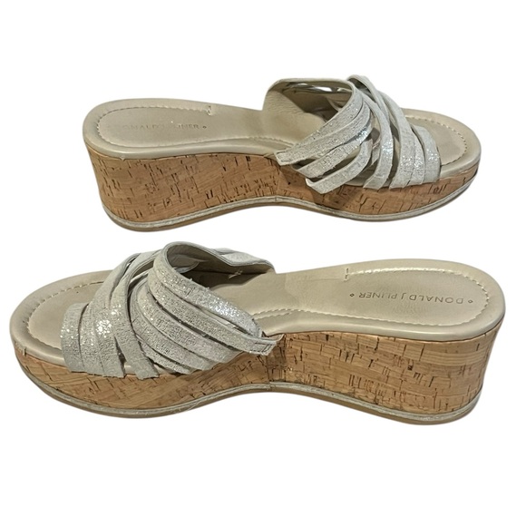Donald J Pliner Sheena2 Strappy Wedge Sandals Size 8 - Picture 2 of 13